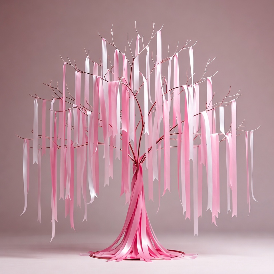 Pink Ribbon Willow Tree Pink Ribbon Willow Tree