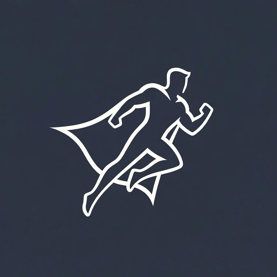 Superman flying silhouette illustration Superman flying silhouette illustration