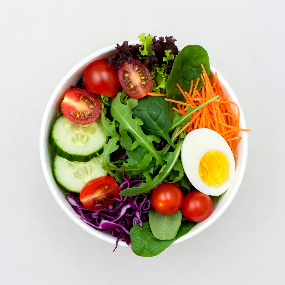 Fresh Colorful Vegetable Salad Bowl Fresh Colorful Vegetable Salad Bowl