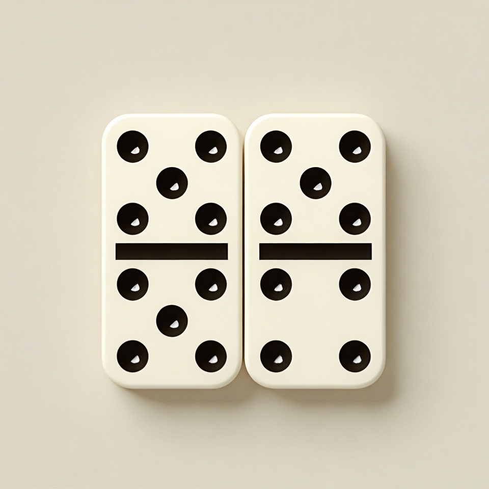 Double Six Domino Tiles Double Six Domino Tiles