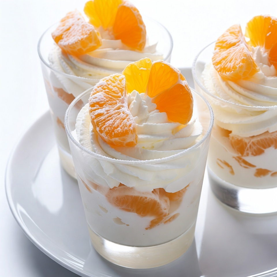 Mandarin Orange Cream Desserts Mandarin Orange Cream Desserts