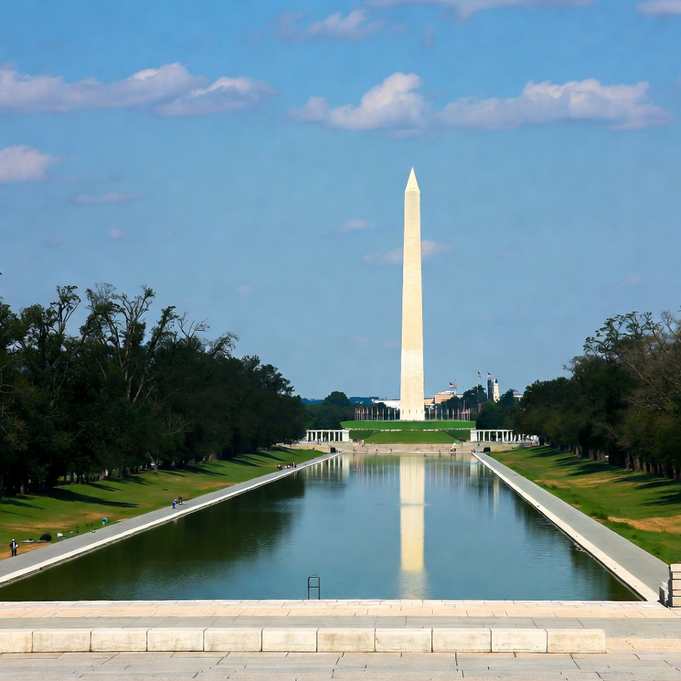 Washington Monument Reflecting Pool Washington Monument Reflecting Pool