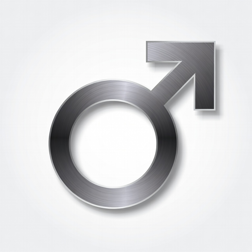 Shiny Male Symbol Icon Shiny Male Symbol Icon