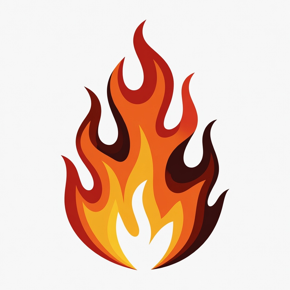 Flaming Fire Icon Flaming Fire Icon