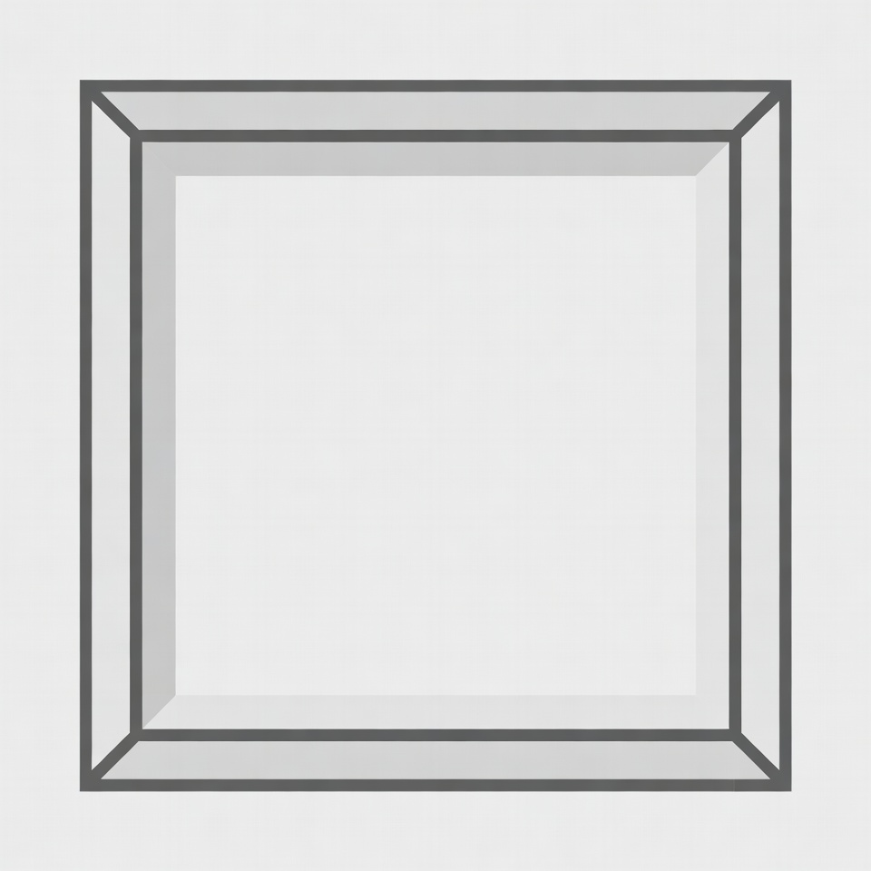 Empty White Picture Frame Empty White Picture Frame