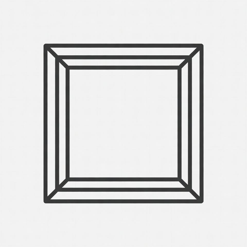 Line Art Picture Frame Line Art Picture Frame