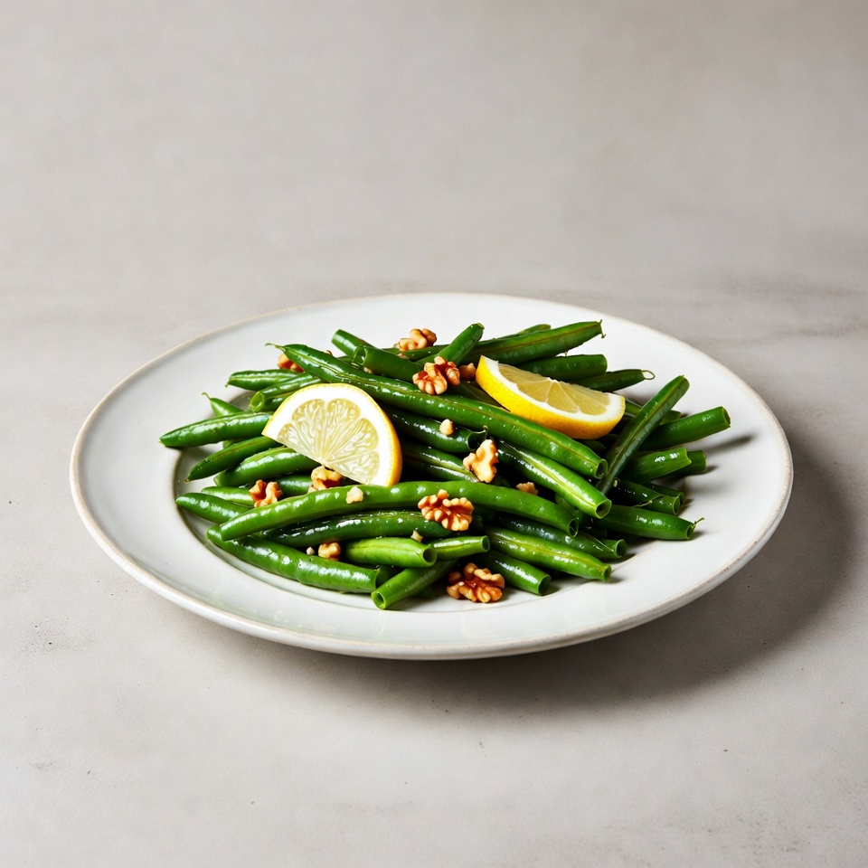 Green Beans with Walnuts and Lemon Green Beans with Walnuts and Lemon
