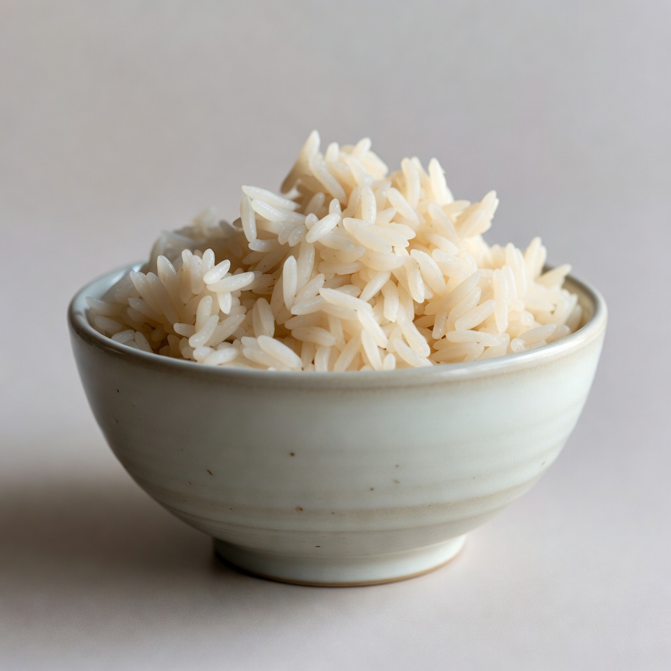 Bowl of Steaming White Rice Bowl of Steaming White Rice