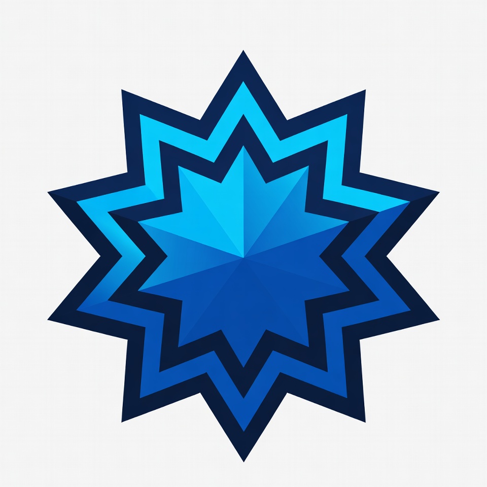 Blue Star Icon Blue Star Icon