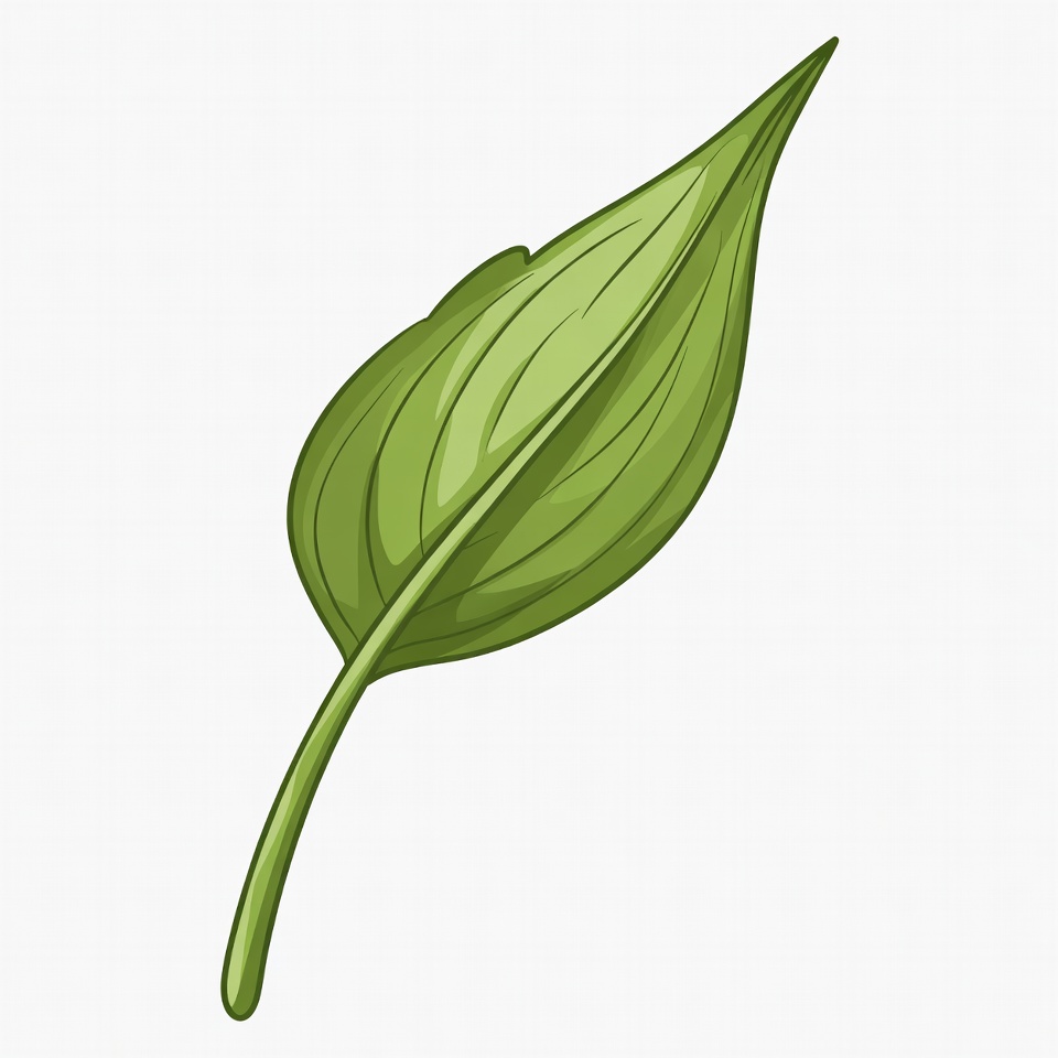 Green Leaf Illustration Green Leaf Illustration