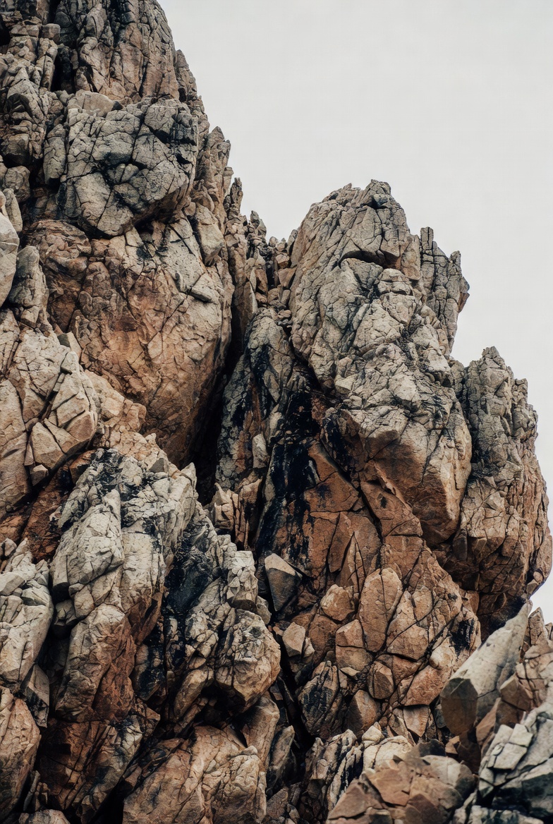 Rugged Gray Rock Formation Rugged Gray Rock Formation