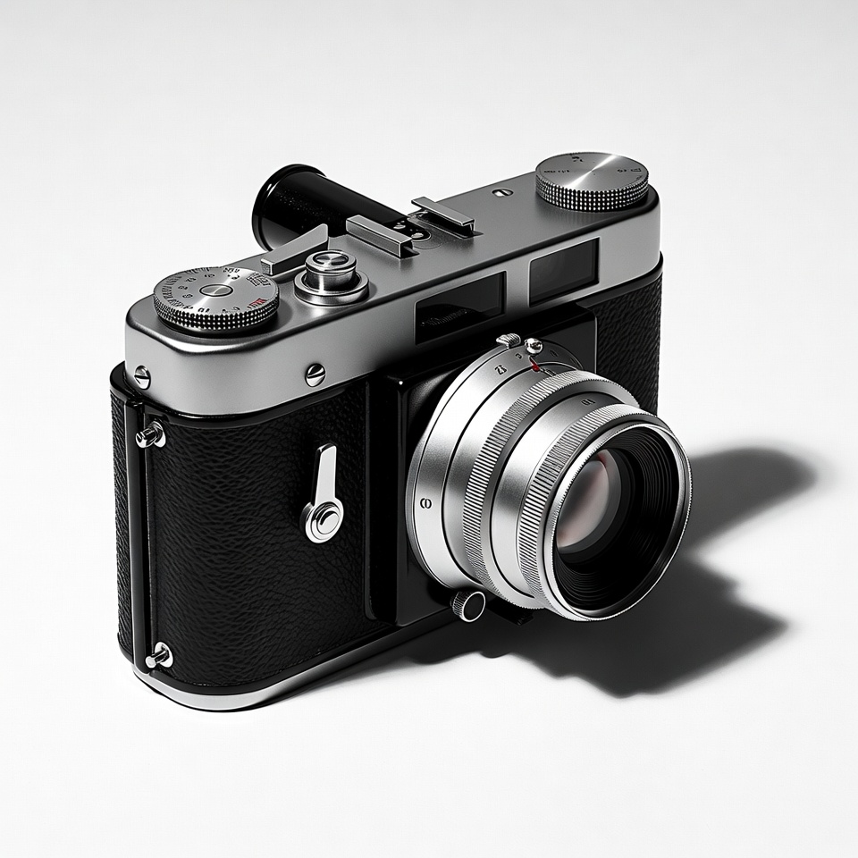 Vintage Rangefinder Camera Vintage Rangefinder Camera