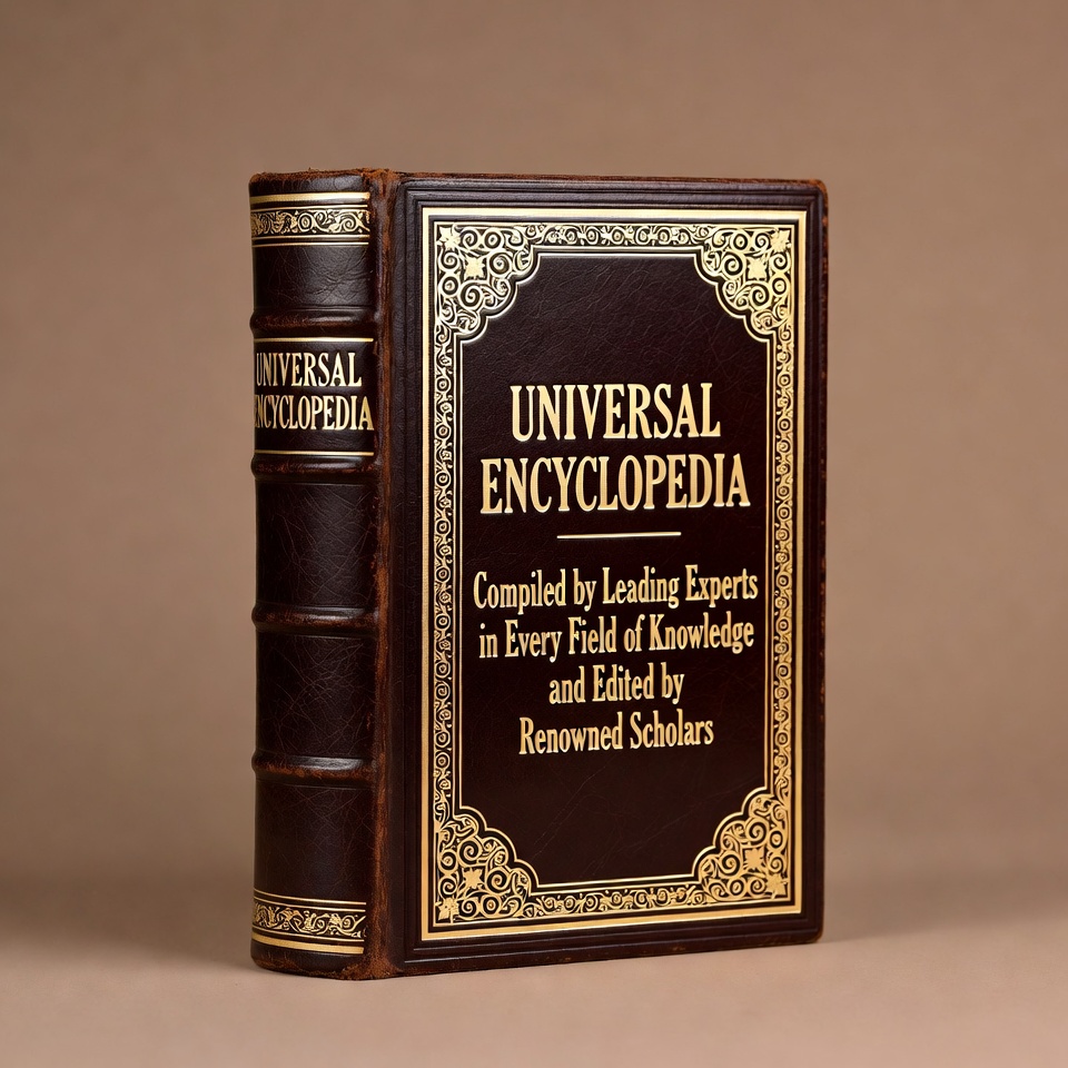Vintage Universal Encyclopedia Book Vintage Universal Encyclopedia Book