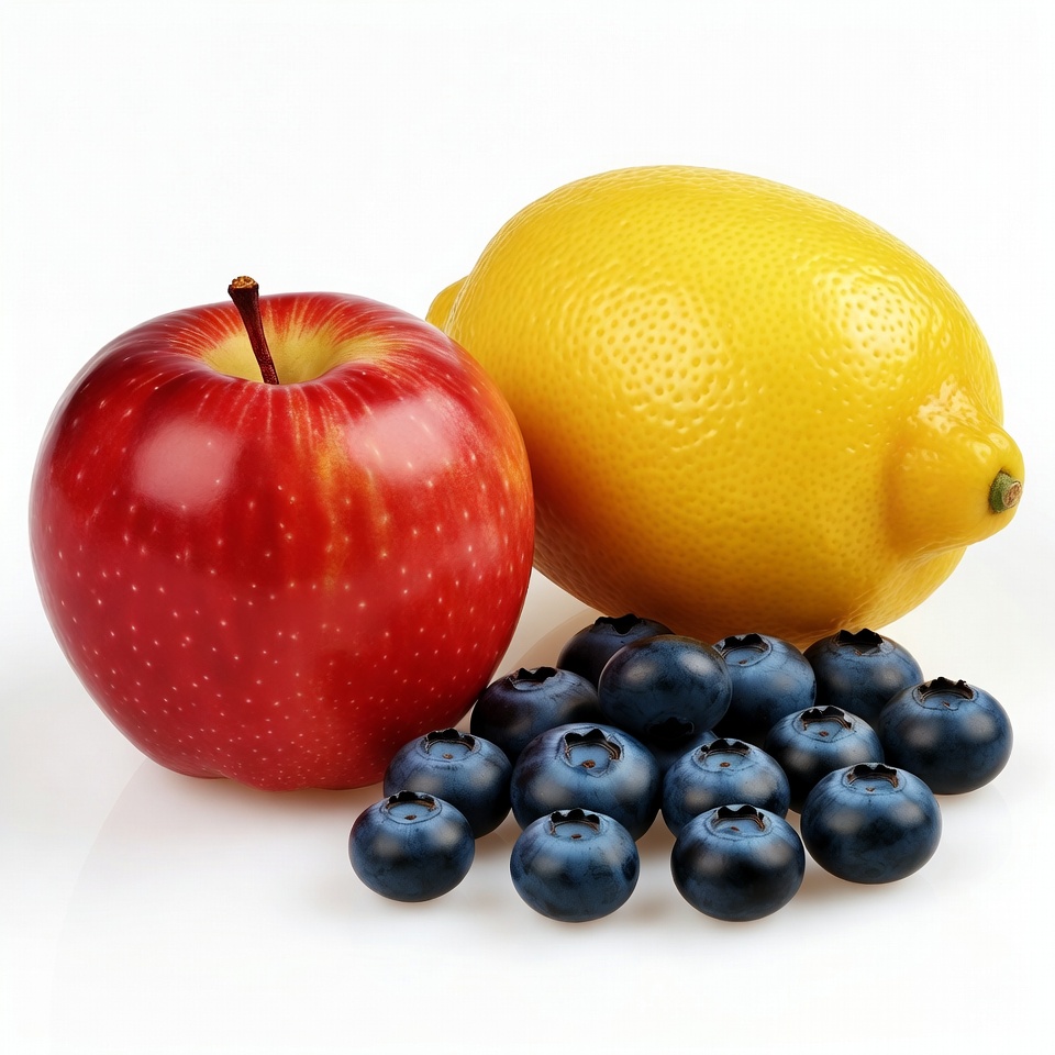 Red Apple Lemon Blueberries Red Apple Lemon Blueberries