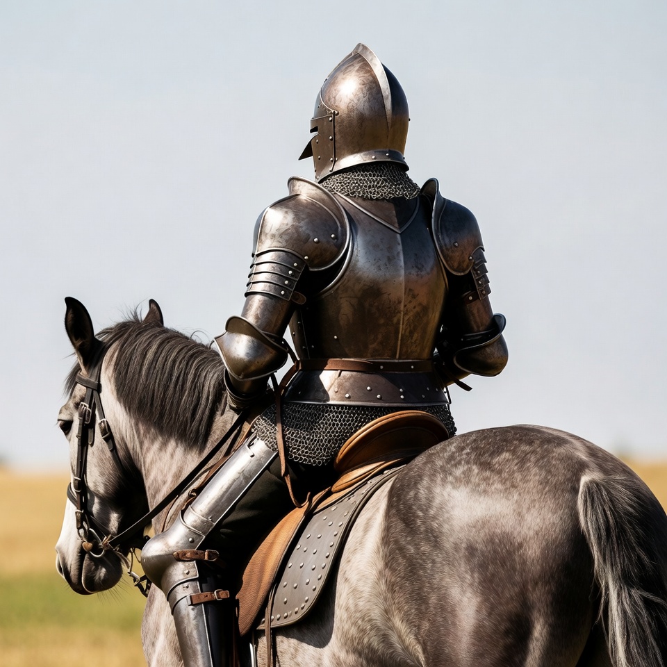 Knight in Armor Riding Horse Knight in Armor Riding Horse
