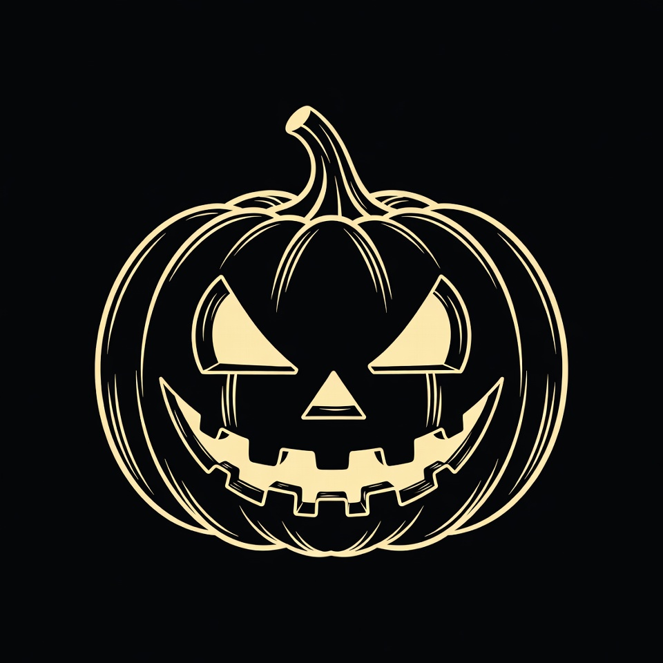 Jack-o'-lantern pumpkin illustration Jack-o'-lantern pumpkin illustration