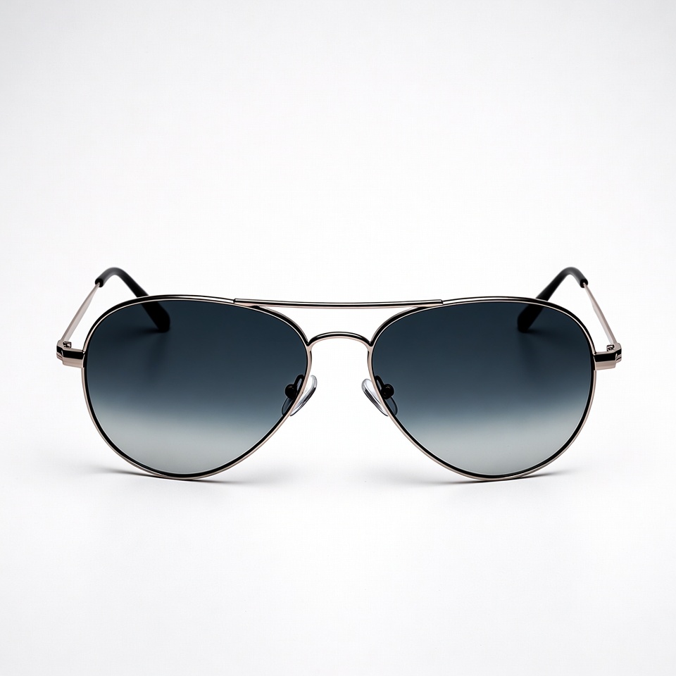 Aviator gradient sunglasses isolated Aviator gradient sunglasses isolated