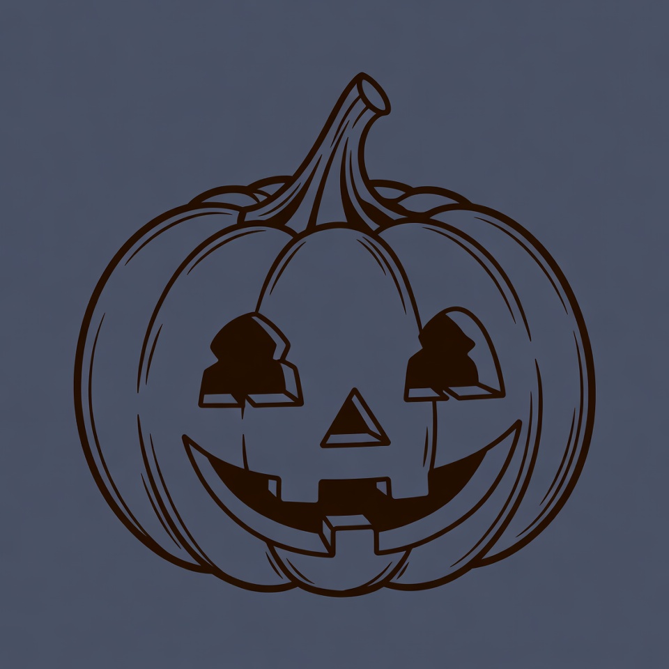 Jack-o'-lantern pumpkin illustration Jack-o'-lantern pumpkin illustration