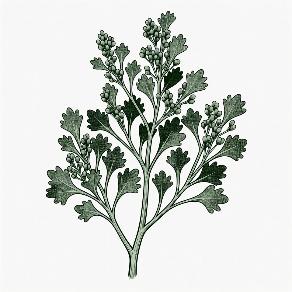 Parsley Herb Plant Illustration Parsley Herb Plant Illustration