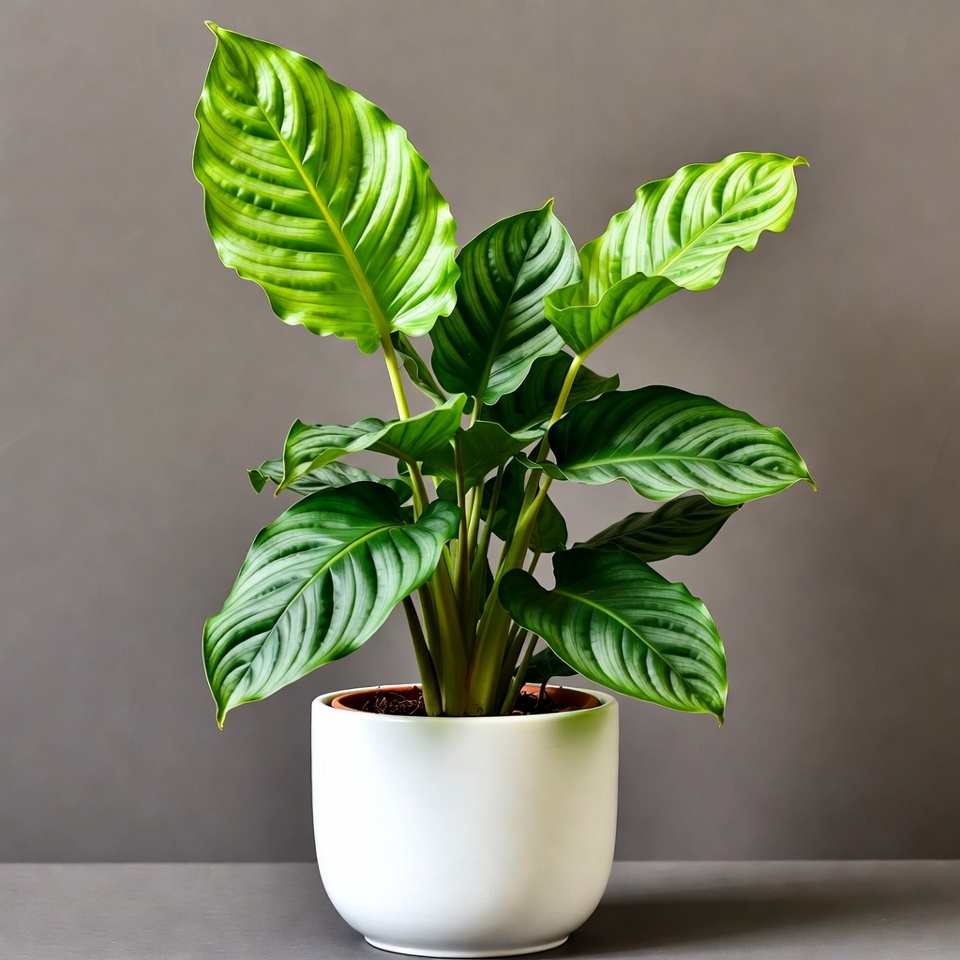 Potted Calathea Plant Potted Calathea Plant