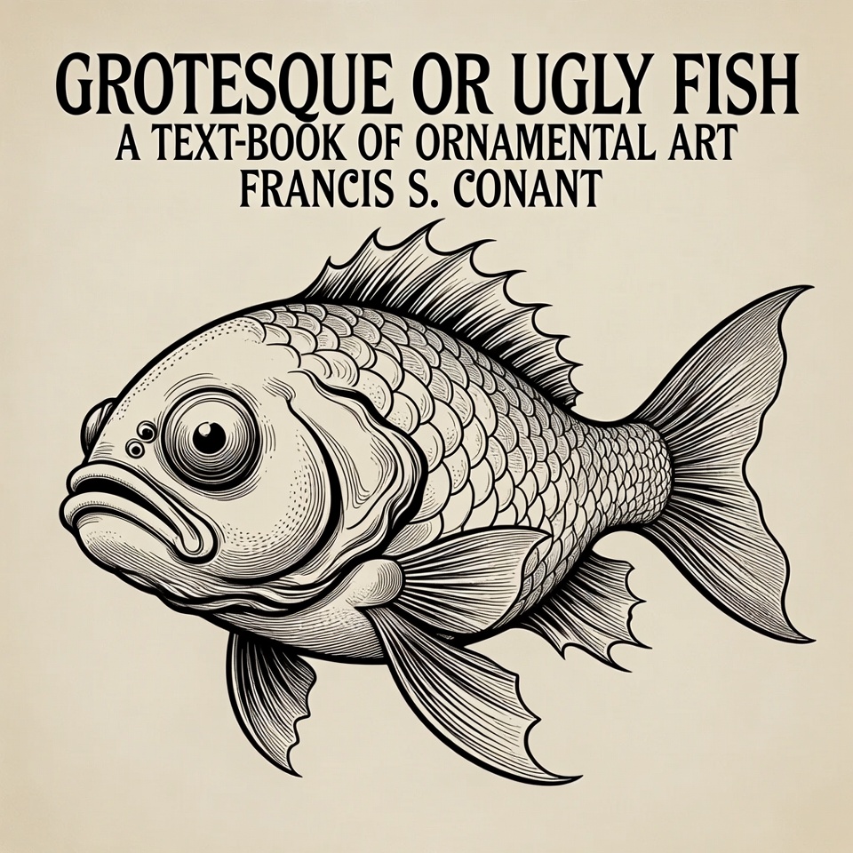 Grotesque Ugly Fish Illustration Grotesque Ugly Fish Illustration
