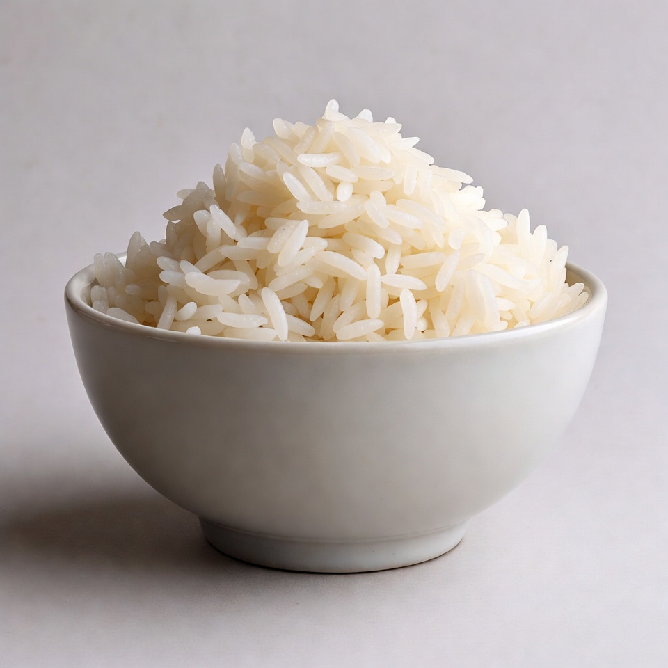 White Rice in Bowl White Rice in Bowl