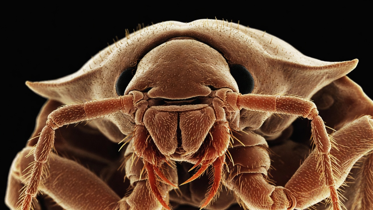 Woodlouse Close-Up SEM Image Woodlouse Close-Up SEM Image