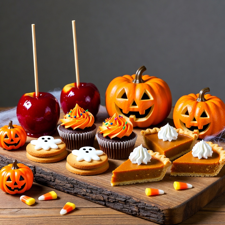 Halloween Candy Apples Cupcakes Pumpkin Pie Halloween Candy Apples Cupcakes Pumpkin Pie