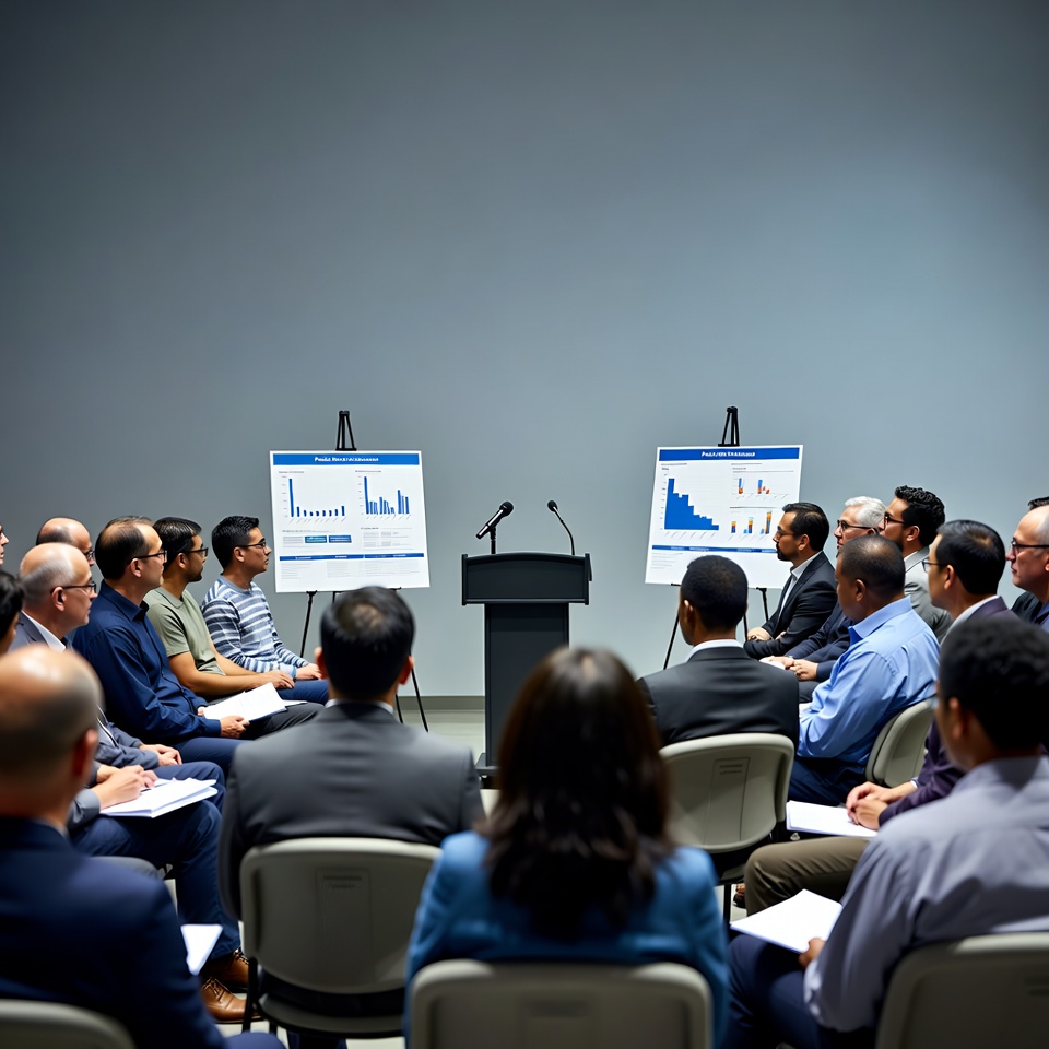 Diverse group in business meeting Diverse group in business meeting