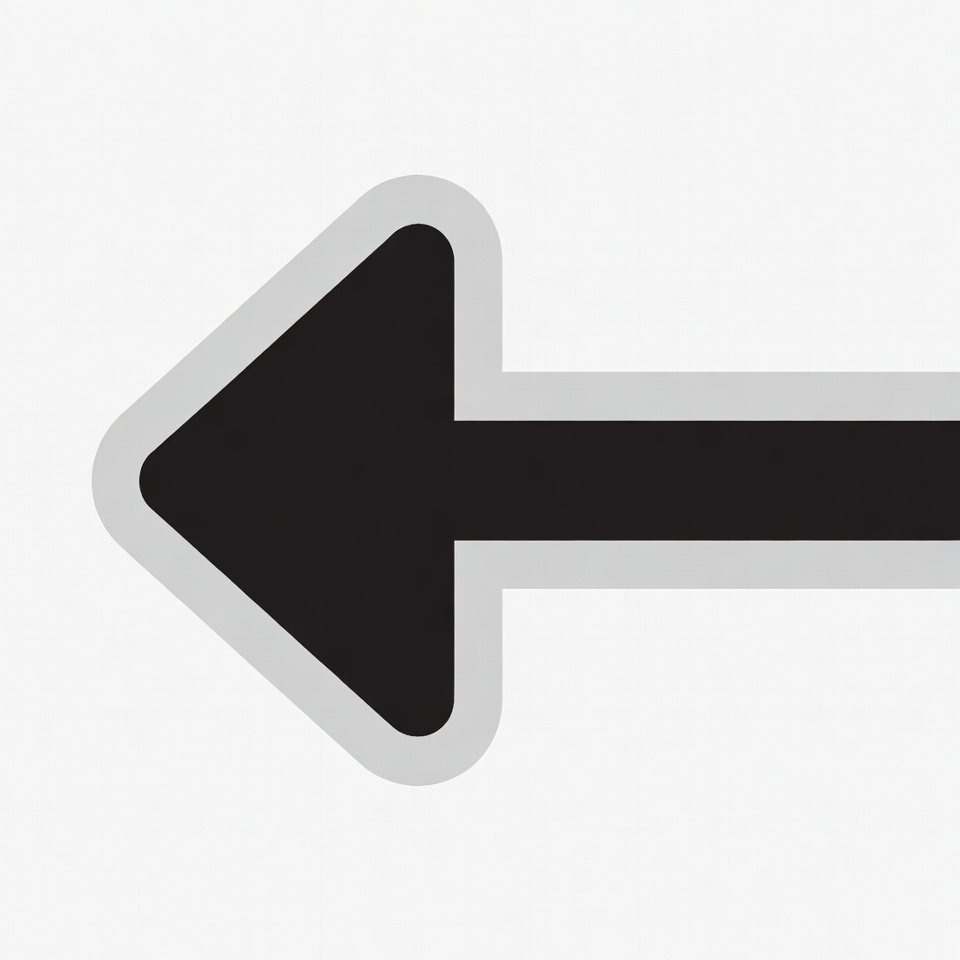 Black left arrow icon Black left arrow icon