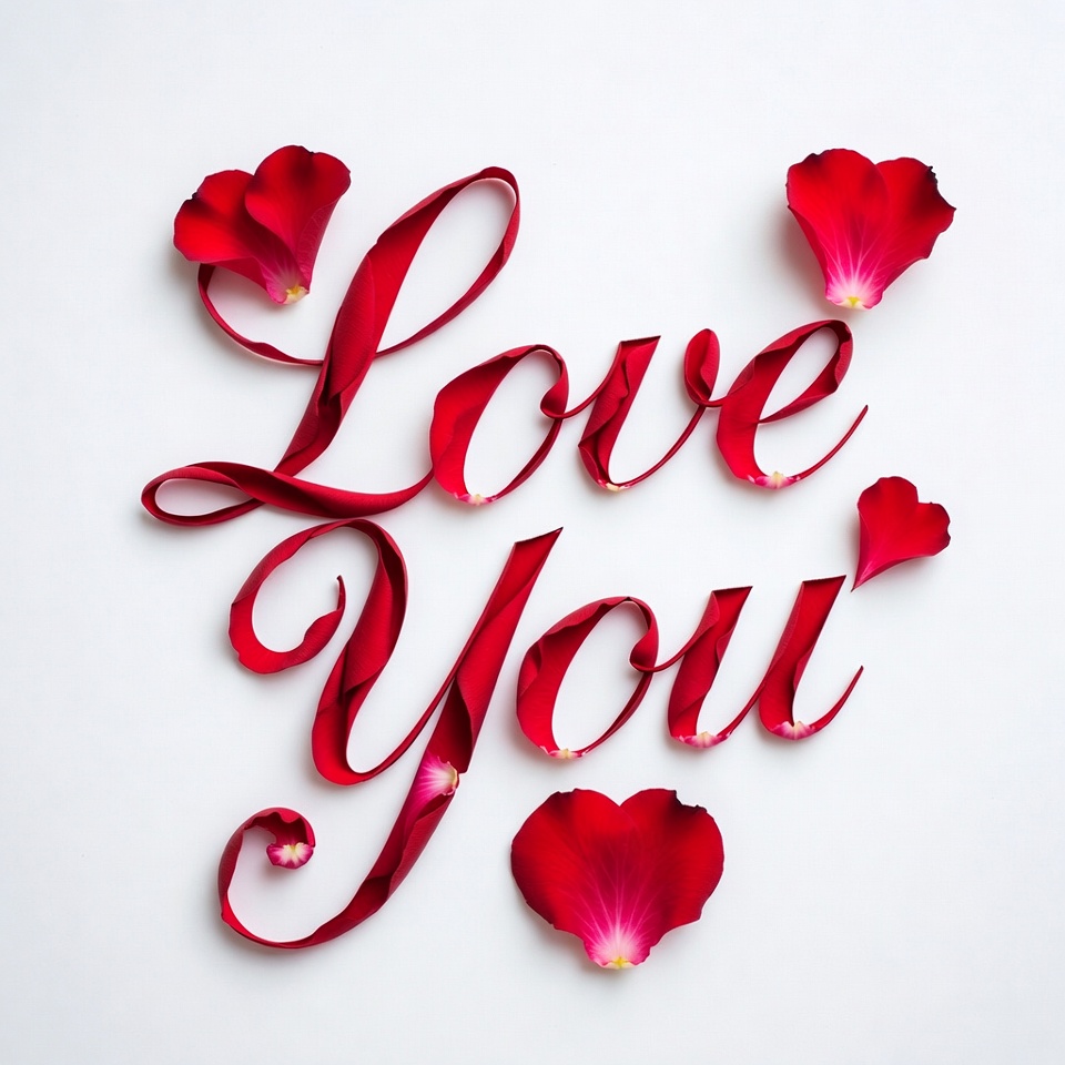 I Love You in Red Roses I Love You in Red Roses