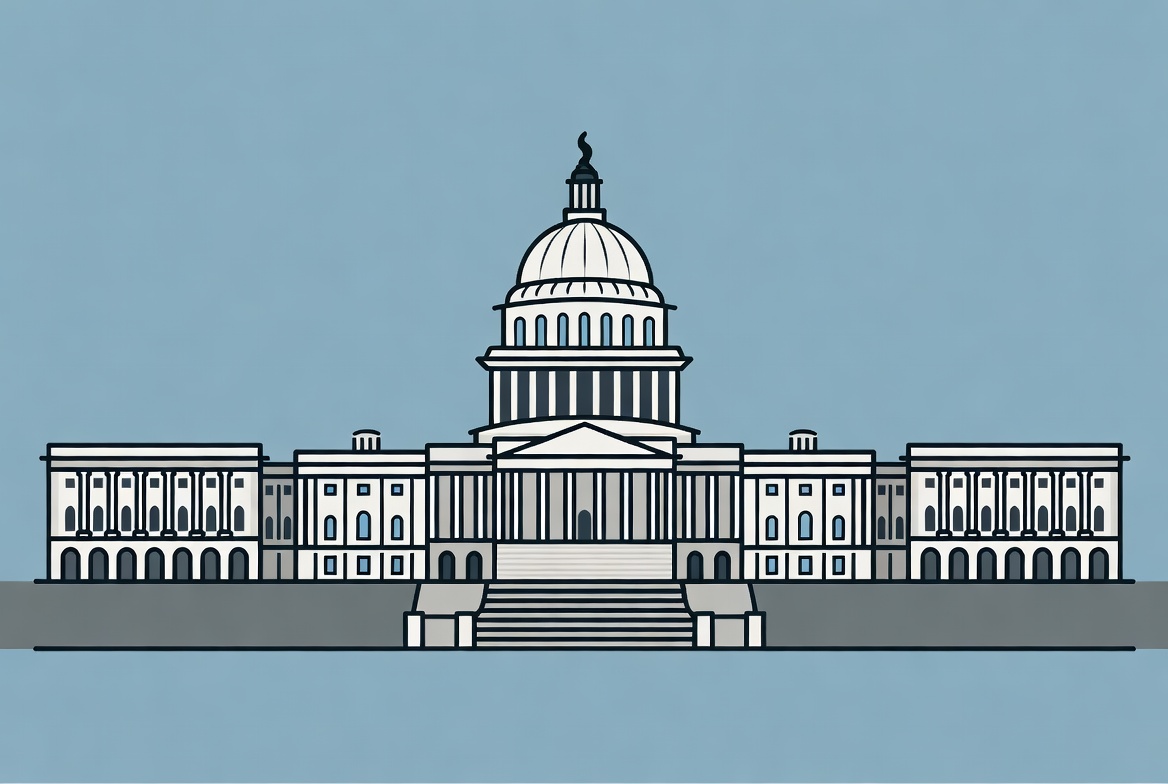 US Capitol Building Illustration US Capitol Building Illustration