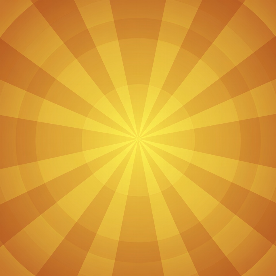 Orange Radial Sunburst Background Orange Radial Sunburst Background