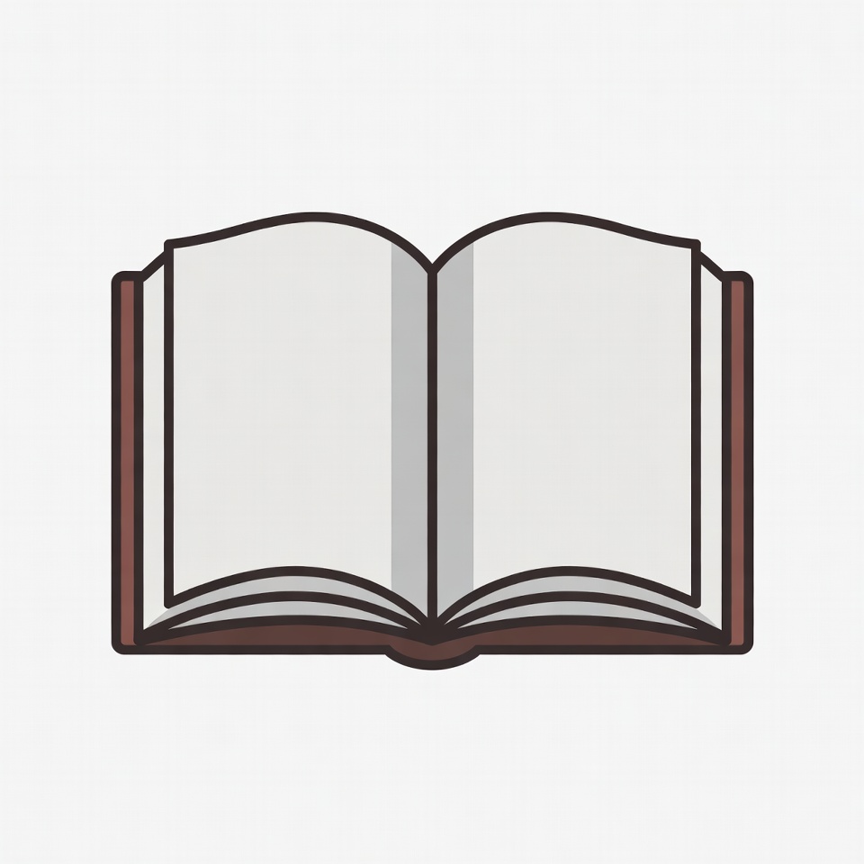 Open Book Illustration Open Book Illustration