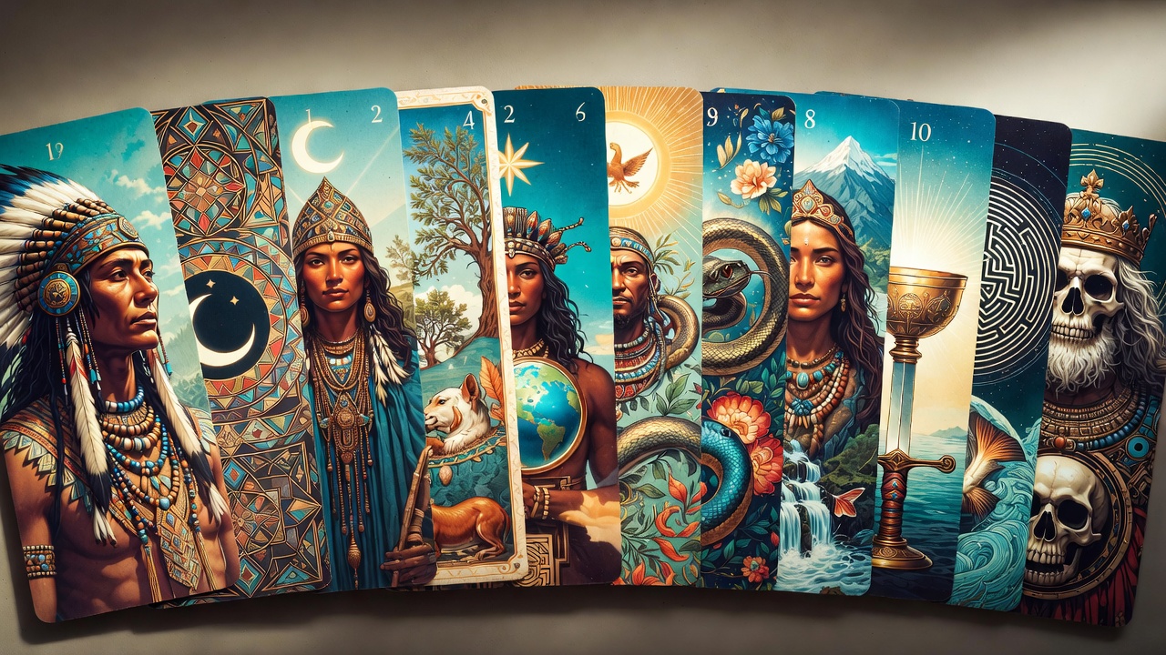 Indigenous Tarot Cards Spread Indigenous Tarot Cards Spread
