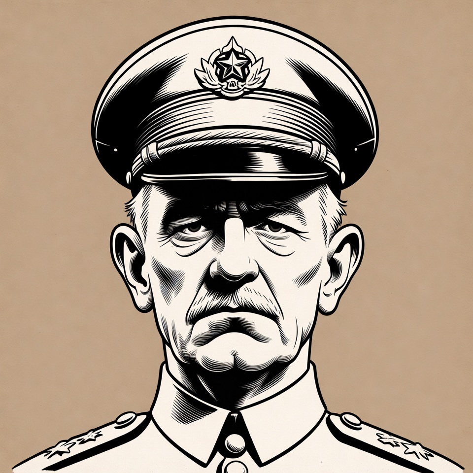 Soviet Army Officer Portrait Soviet Army Officer Portrait