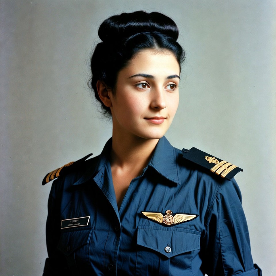 Woman in navy officer uniform Woman in navy officer uniform