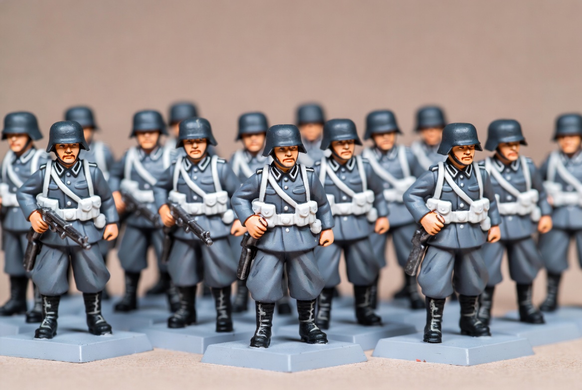 WWII German Soldiers Toy Figures WWII German Soldiers Toy Figures