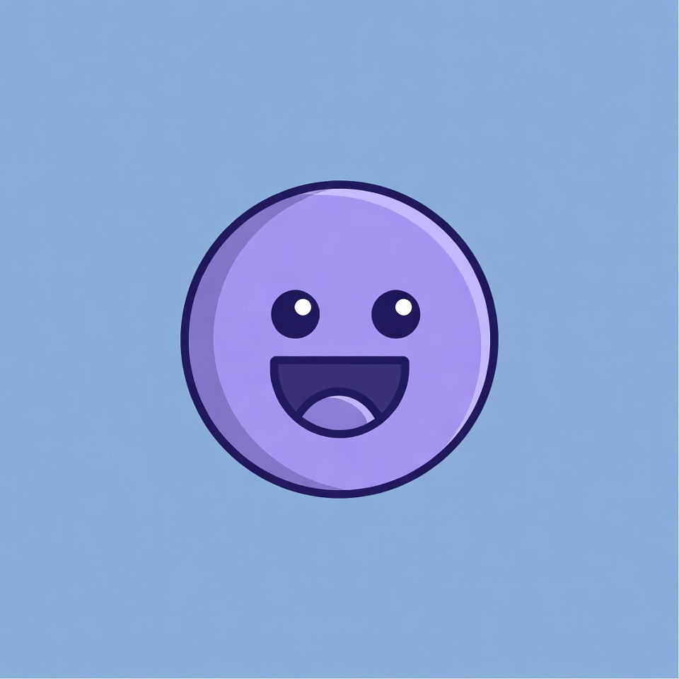 Purple Smiley Face Cartoon Purple Smiley Face Cartoon