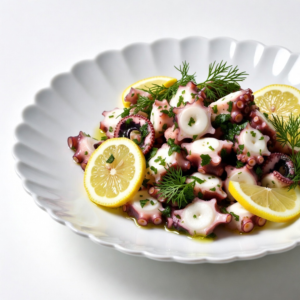 Octopus Salad with Lemon and Dill Octopus Salad with Lemon and Dill