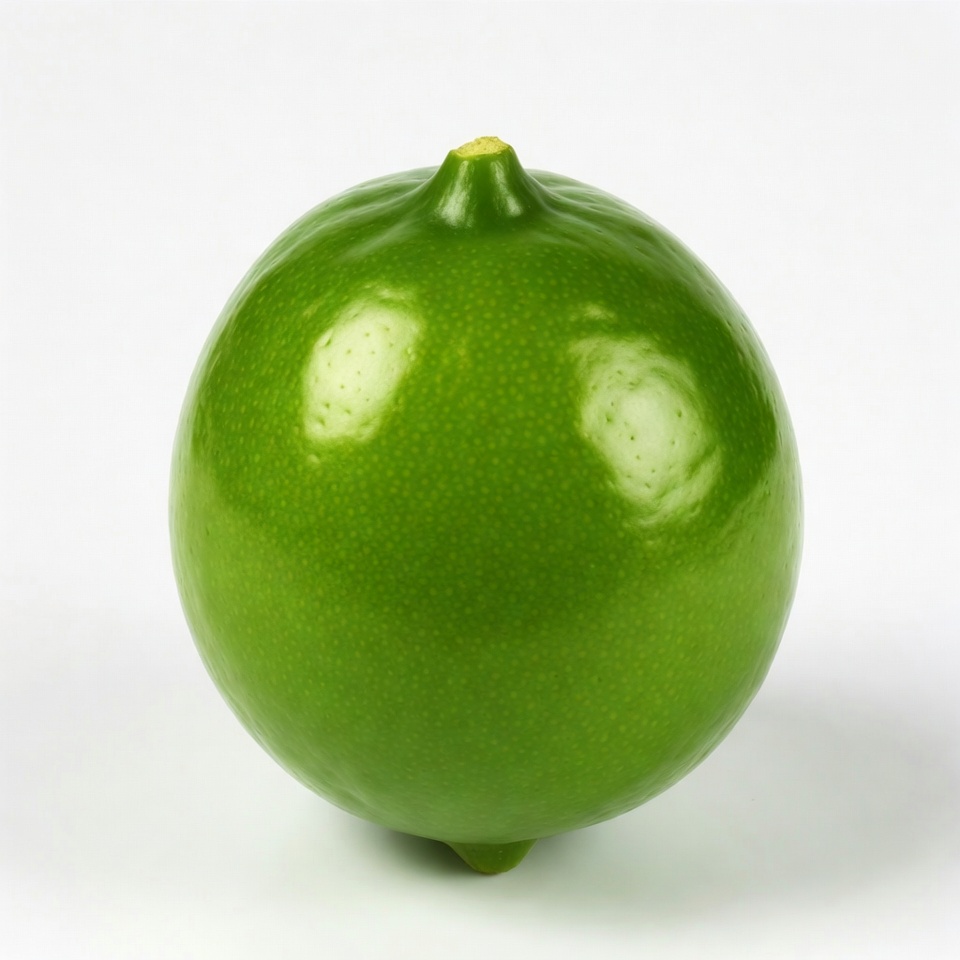 Fresh lime on white background Fresh lime on white background