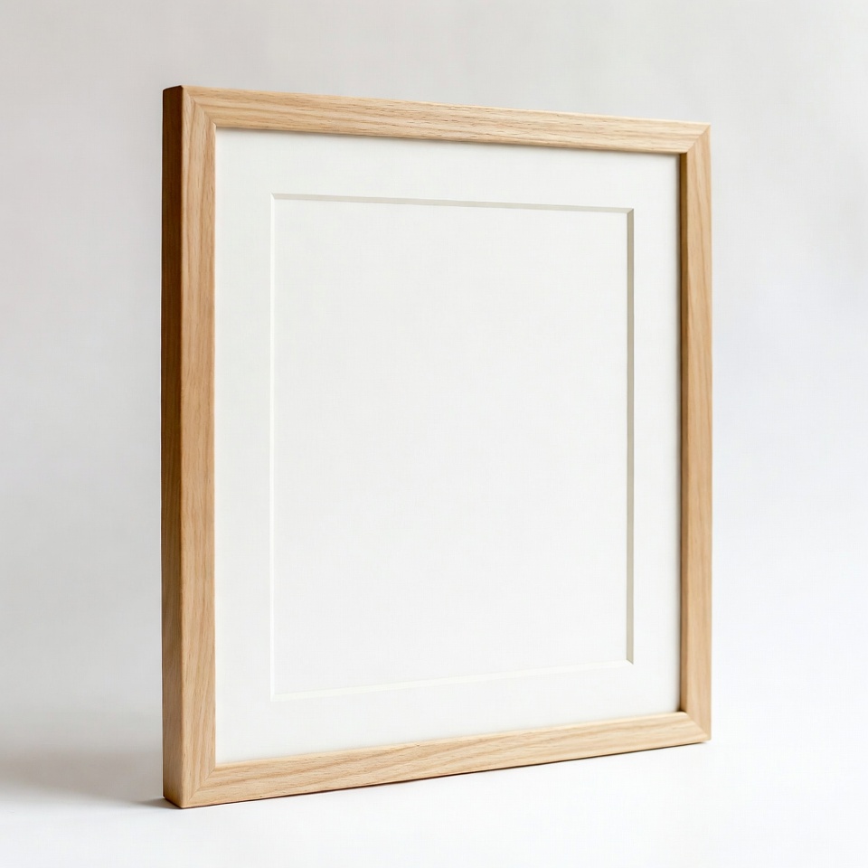 Empty Wooden Picture Frame Empty Wooden Picture Frame