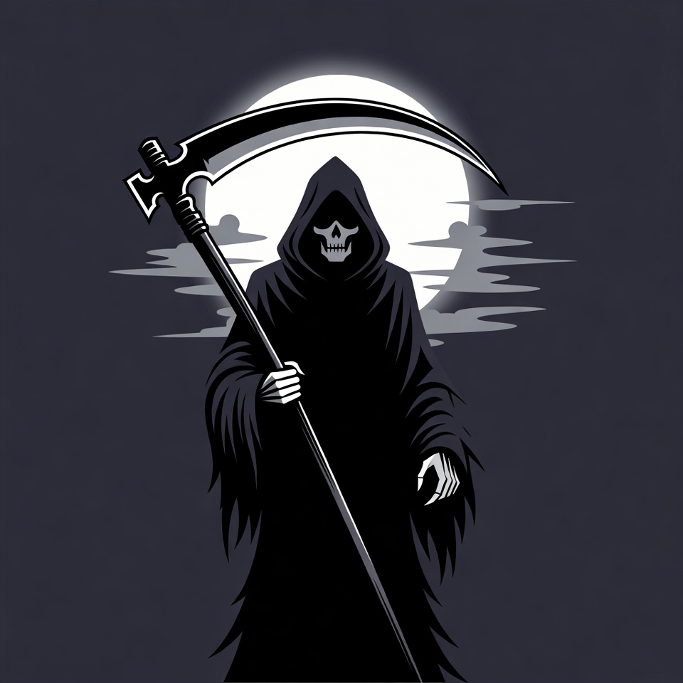 Grim Reaper with Scythe Grim Reaper with Scythe