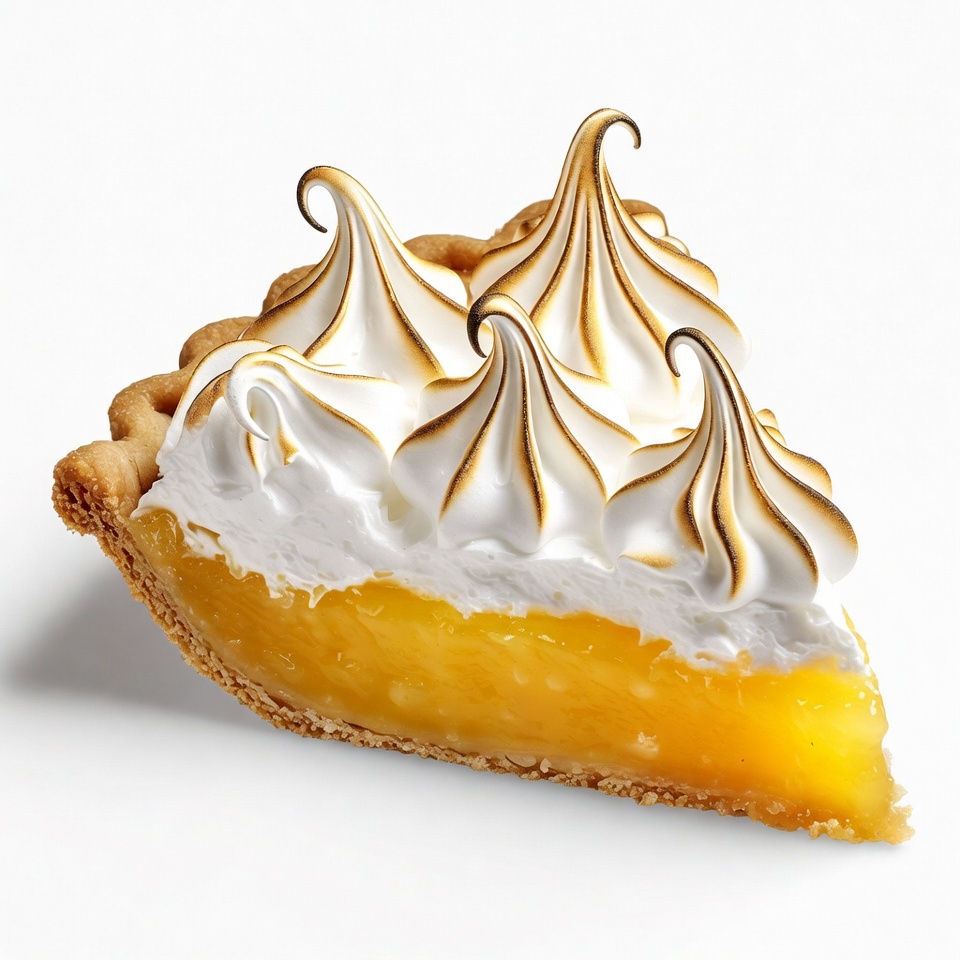 Lemon Meringue Pie Slice Lemon Meringue Pie Slice