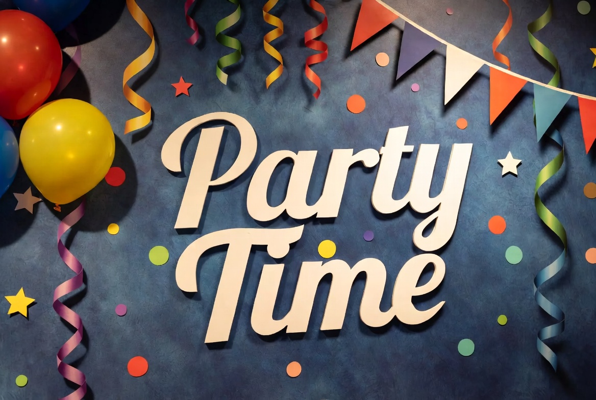 Party Time Balloons and Streamers Party Time Balloons and Streamers