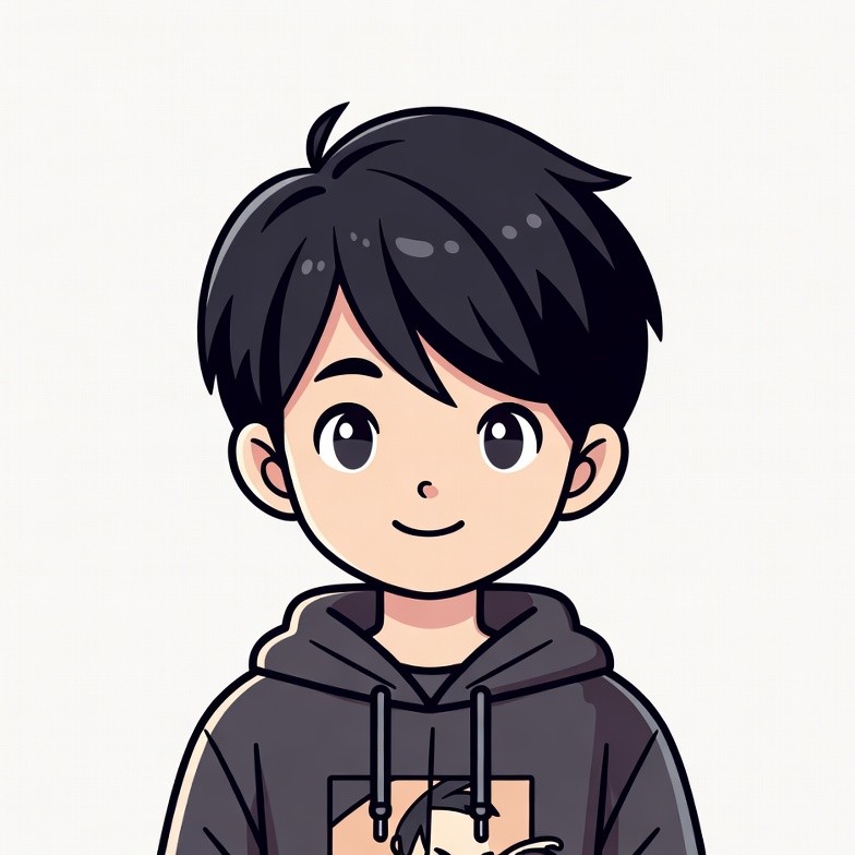 Anime boy in hoodie Anime boy in hoodie