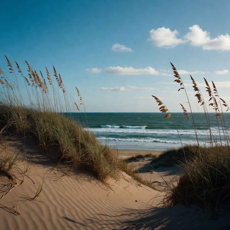 Sea Oats on Beach Dunes Sea Oats on Beach Dunes
