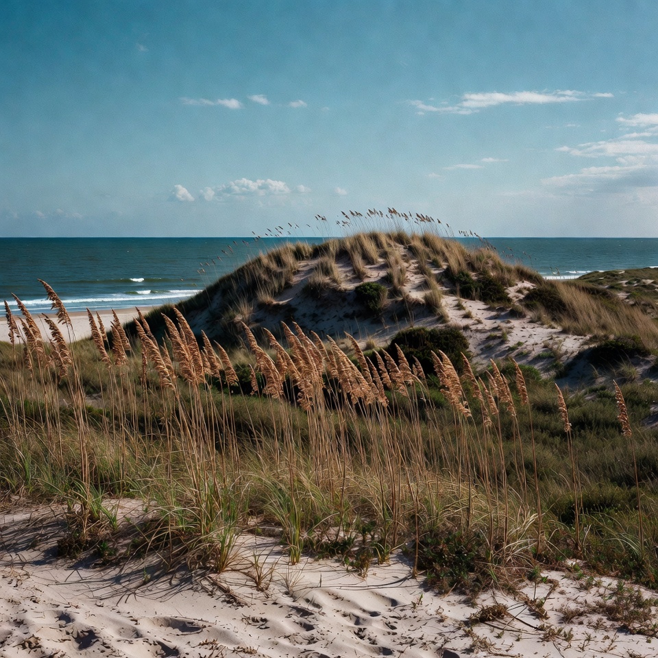 Sea Oats on Beach Dunes Sea Oats on Beach Dunes