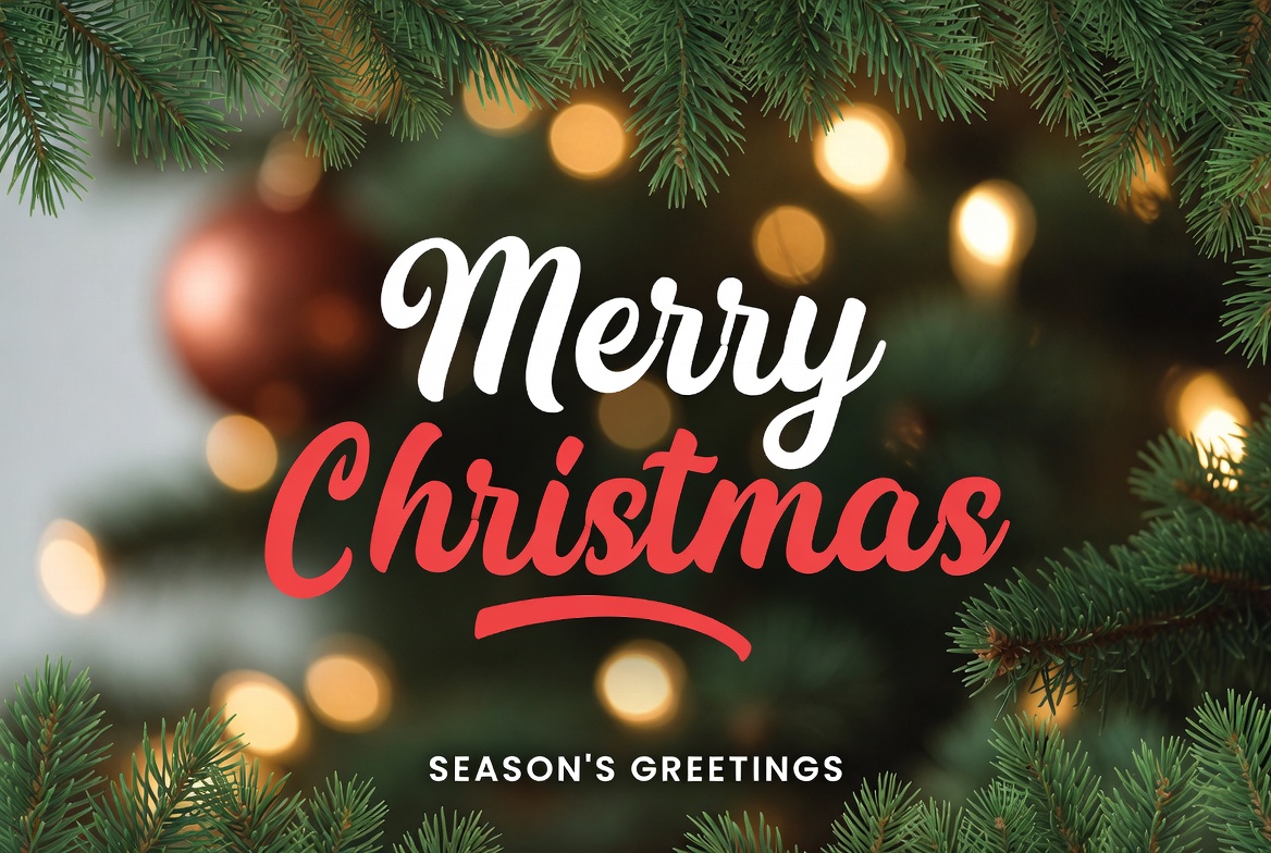 Merry Christmas Season's Greetings Merry Christmas Season's Greetings