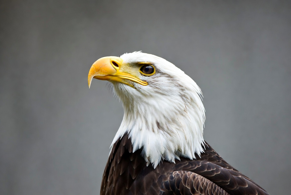 Bald eagle close-up portrait Bald eagle close-up portrait